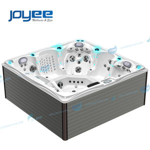 JOYEE ยุโรป Balboa ควบคุม 2 เลานจ์สวนหรูหราอ่างน้ําร้อนสปาอาบน้ําอ่างน้ําวนสปากลางแจ้งอ่างน้ําร้อน Jacuzzier อ่างน้ําวนกลางแจ้ง - Product Image 2