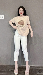 T-shirt Magical Zone, style décontracté, col rond, manches courtes, 100% coton, échantillon disponible, impression en relief en caoutchouc, tissé - Product Image 2