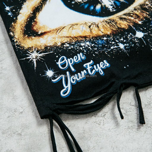 T-shirt Homme Personnalisé Style Urbain, Impression DTG Graphique Vintage, Effet Vieilli, Strass, Ourlet Brut - Product Image 3