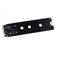 NVME M.2 KEY M Mini SAS SFF-8643 AdapterU.2 SSD Adaptor Kabel Konverter Ekstensi Komputer Laptop Motherboard Ekspansi SolidState