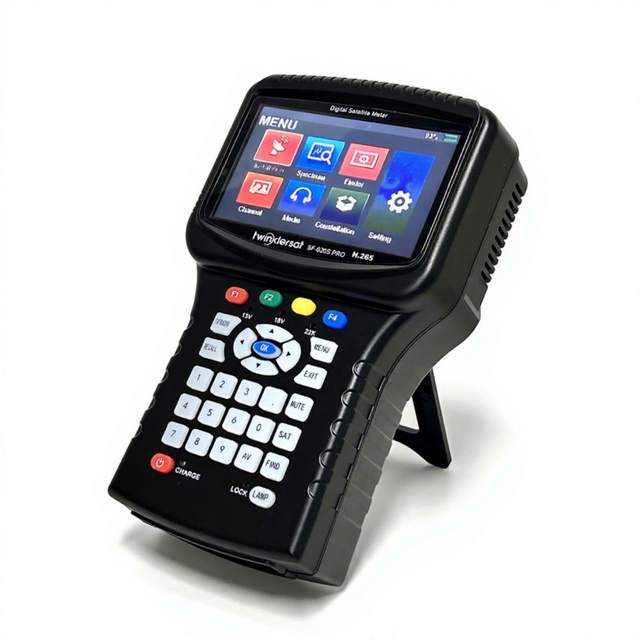 2025 Twinklersat SF-620S Pro Satellite Finder CCTV in 8MP AHD 4.3 Inch Screen H.265 HEVC Spectrum Analyzer Rechargeable Battery