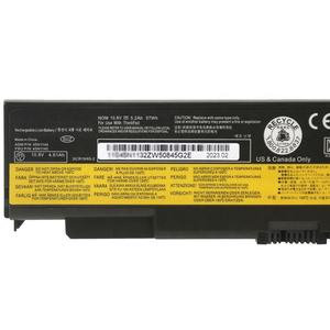 Batterie d'ordinateur portable de qualité 45N1144 pour <span class=keywords><strong>Lenovo</strong></span> <span class=keywords><strong>Thinkpad</strong></span> T440p T540p W540 <span class=keywords><strong>W541</strong></span> L440 L540 10.8V 57WH batterie pour ordinateur portable 57 + - Product Image 2