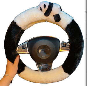 غطاء قطيفة بتصميم دب لطيف لفصل الشتاء للفتيات غطاء داخلي من الفرو - Product Image 5