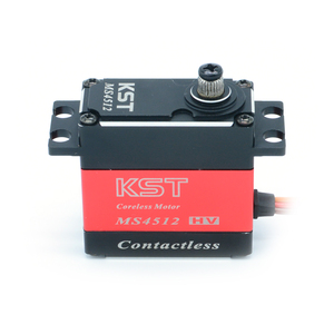 Motor Servo Metálico de Alto Rendimiento Original KST MS4512 HV 8.4V 45kg 0.14s, Certificado CE FCC, Escala 1:10 para UAV, Robot, RC, Hobby - Product Image 1
