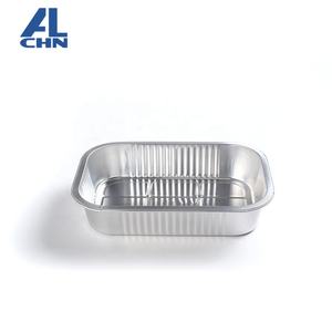 1000ml/34oz Rectangulaire En Aluminium Jetable Feuille Pan Mets À Emporter Conteneurs Table À Vapeur de Cuisson Casseroles - Product Image 4