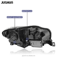 Projecteur LED JUSHUN pour Mercedes Benz ML ML350 ML320 W166 12-15, phare avant, augmentation de la luminosité de 200 %, plug and play