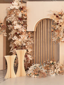 Dg006 Groothandel Bruiloft Benodigdheden Decoratie Opvouwbare Papieren Stand Weg Loodpapier Tafel Feest Decoratie Bruiloft Rekwisieten - Product Image 2