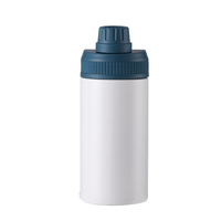 Bouteille d'eau isotherme en acier inoxydable écologique de 12 oz pour adultes, isolation sous vide de 6 à 12 heures, emballage cadeau