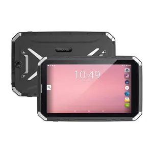 โรงงานOEM 8 นิ้วMT6762 Android GPSคอมพิวเตอร์มือถือ 4GB + 64GB IPS HD Touch Pad NFC IP68 ทนทานแท็บเล็ตพีซีพร้อมเครื่องสแกนบาร์โค้ด
