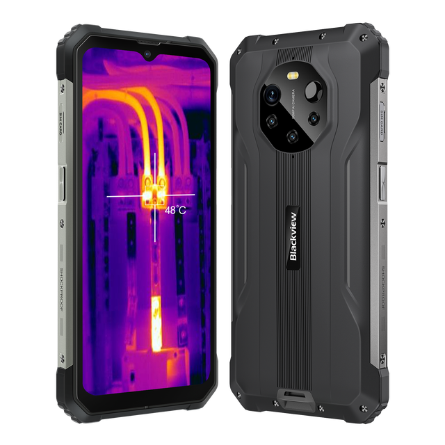 Blackview BL8800 Pro 5G Rugged Mobile Phone Thermal Imaging Camera 6.58 Inch Smartphone 8GB+128GB Cellphone 8380mAh
