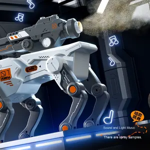AI Intelligent <span class=keywords><strong>Robot</strong></span> <span class=keywords><strong>Chien</strong></span> Jouet Smart Pet Bombe à Eau avec Pulvérisation de Lumière Télécommande Électrique <span class=keywords><strong>Intelligence</strong></span> <span class=keywords><strong>Artificielle</strong></span> - Product Image 4