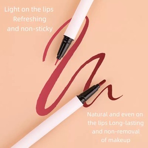 Delineador de labios a prueba de manchas, delineador de labios vegano marrón líquido, Etiqueta Privada, mancha de labios impermeable - Product Image 3