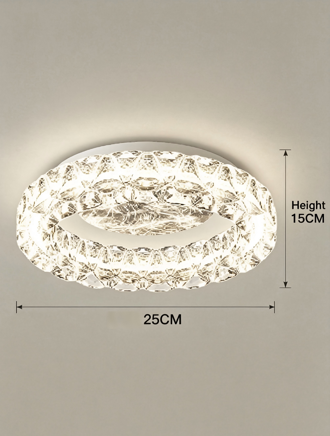 White B 25cm