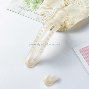 Hoge Kwaliteit Transparante Matte Eenvoudige Plastic Haarspelden Clips Groothandel Vrouwen Meisjes Haaraccessoires Haarband Hoofdtooi Feest - Product Image 5