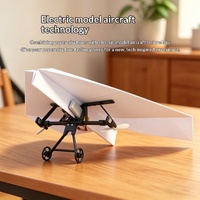 Kit de montage de drone RC en papier DIY, modèle d'avion durable et résistant aux chutes, accessoires de mise à niveau
