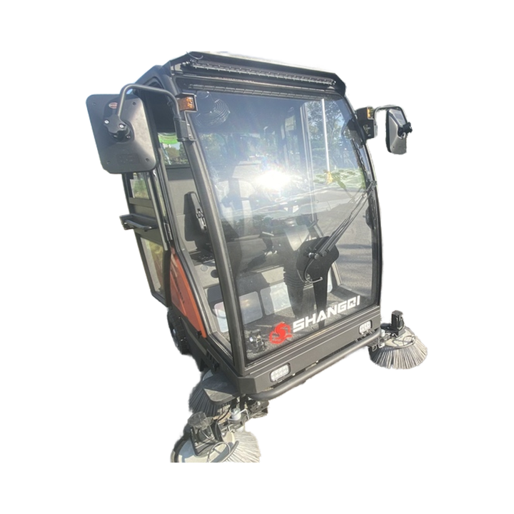 SW190 Ride-on Floor Sweeper with Powerful Brushless Motor High Cleaning ...