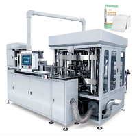 Máquina Empacadora Industrial Automática de Toallas Absorbentes Desechables con Servomotor Completo CBHD-20B para Uso en Fábrica con Control de Temperatura ROPEX
