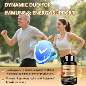 Oem/odm ubiquiol coq10 & ויטמין softgels coq10 400 מ ג תוספת עוצמה נוגדת חמצון - Product Image 2