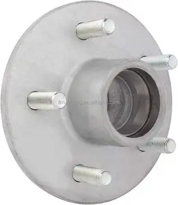 Trailer Wheel Hub 5 Lug 4.5 Inch Indexing Circle Hub Drum Kits For 3500 Lbs Galvanize Trailer Idler Hub