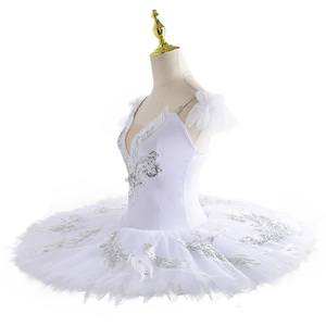 Gonna Tutu da balletto per bambini <span class=keywords><strong>abbigliamento</strong></span> Performance ragazze costume da ballo lago cigno rosso abito <span class=keywords><strong>Ballerina</strong></span> abito da balletto professionale - Product Image 4