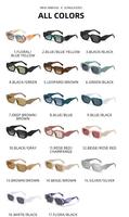 Lunettes de soleil PC de haute qualité au design luxueux, vente en gros d'usine, logo personnalisé, lunettes de soleil tendance pour femmes 2026