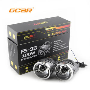 GCAR Vente directe d'usine LED antibrouillard 3 couleurs double laser F5-3S universel 3 "LED double faisceau antibrouillard avec support Ford H11 Plug - Product Image 2