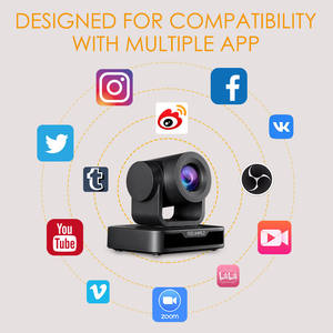 Caméra IP PTZ FEELWORLD USB10X 4K USB 1080P avec suivi automatique et zoom 10X, directement de l'usine OEM pour la surveillance sportive et gouvernementale - Product Image 5