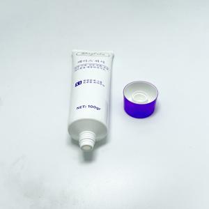 Crema de Manos y Crema Corporal en Tubo con Acabado Brillante, Origen Vietnam, para Cosméticos, Fabricada en PE con Tapa Abatible e Impresión Offset - Product Image 5