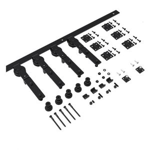 Herrajes para Puertas Plegables WEKIS de Acero y Aleación de Zinc, Sistema de Puerta Plegable para Exteriores, Rodillos de POM, para Dormitorio, Cocina, Sala de Estar - Product Image 2