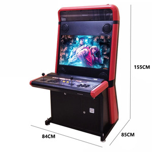 Macchina da Gioco <span class=keywords><strong>Arcade</strong></span> 32 Pollici per 2 Giocatori, Cabinet <span class=keywords><strong>Arcade</strong></span> Retrò Verticale a Moneta con Schermo HD per Sala Giochi - Product Image 2