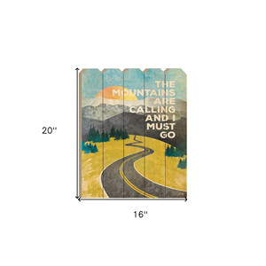 HMS le montagne stanno chiamando Poster di stampa senza cornice di arte della parete - Product Image 4