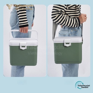 Modern Plastic Outdoor Picnic <b>Camping</b> 4.5L Car Portable Hot and Cold Dual-Use Handheld Shoulder Strap Ice <b>Storage</b> Cooler <b>Box</b> - Product Image 6