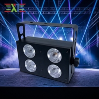 180W LED Quadratisches Vier-Augen-COB-Panel-Licht mit 4x50W LED COB Zweifarbigen Chips für Hochzeits-Disco-Tanzflächen und Teppichbeleuchtung