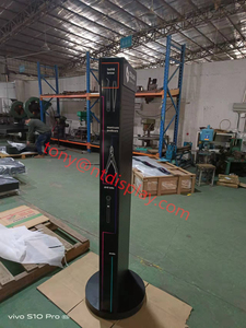 Điểm Bán Hàng Tùy Chỉnh Kệ Trưng Bày Cửa Hàng Bán Lẻ Giá Trưng Bày Xoay Hai Mặt Kệ Trưng Bày Kim Loại Sàn Hai Mặt - Product Image 5