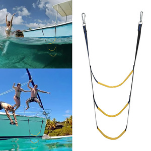 Autonomy Kayak Rope Ladder 3 Steps Folding Portable Inflatable Boat Launching Ladder Yacht Side Ladder - Product Image 5