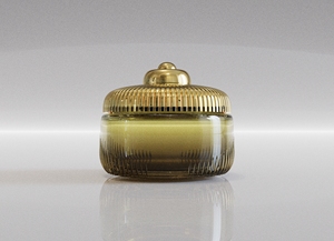 Barattolo di Vetro Satinato di Lusso per Bakhoor con Coperchio e Pompa Spray, Vendita all'Ingrosso |   Contenitore Decorativo per Oud Arabo da 7oz con Stampa Serigrafica, Regalo degli Emirati Arabi Uniti - Product Image 4