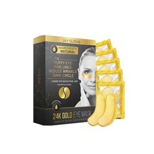 Jaysuing 24KGold Collagen Eye Mask Remove Dark Circles Fade Fine Lines Moisturizing Firming Under Eye Patches Eye <strong>Skin</strong> Care Mask - Product Image 1