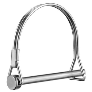 Perni di Bloccaggio a Molla con <span class=keywords><strong>Filo</strong></span> 1/4 di Pollice, Perni di Sicurezza Resistenti per Alberi di Trasmissione con Supporto ad Arco Rotondo - Product Image 1