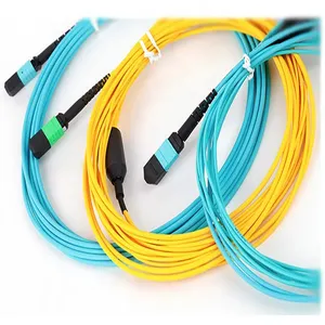Kabel Patch serat optik SC/APC 1.6mm 3.5m, kabel patch G567a2 warna oranye