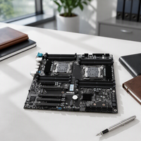 Carte mère PC HUANANZHI X10X99-16D E-ATX DDR4 pour serveur, prend en charge 16 emplacements de mémoire DDR4, capacité maximale de 1024 Go