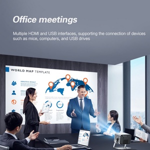 Proyector de Cine en Casa Toumei X6, 2200ANSI, Alto Lumen, Enfoque Automático, 1080P, DLP, Altavoces Integrados, Portátil, Relación de Proyección 1.2:1, 1 Año de Garantía - Product Image 2