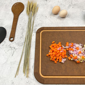 الخشب الألياف الطبخ إناء أدوات صديقة للبيئة المطبخ سكوب متقدمة اللون طقم حلل استانلس ستيل مخصصة - Product Image 3