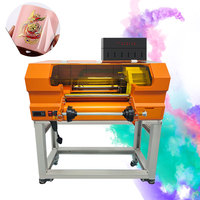 Imprimante numérique A3 UV DTF pour l'impression sur bois, artisanat, étiquettes métalliques, verre, photos, céramique, plaques, plastique, emballages