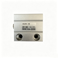 Cilindro de Montaje Libre Mini CDUJB16-10D de Doble Acción para Equipos de Ensamblaje Automatizado / Recogida y Colocación
