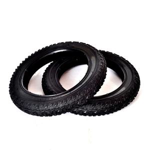 Paire de pneus tubulaires en caoutchouc noir imperméables de 20 à 22 pouces, pneus extérieurs en caoutchouc pour vélos de montagne - Product Image 2