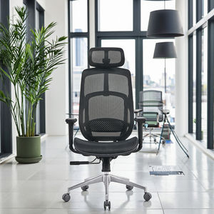 Mobiliário Comercial Ajustável Mesh Lift <span class=keywords><strong>Chair</strong></span> Ergonômico High Back 3D Tecido Modern Style <span class=keywords><strong>Office</strong></span> <span class=keywords><strong>Chair</strong></span> - Product Image 2