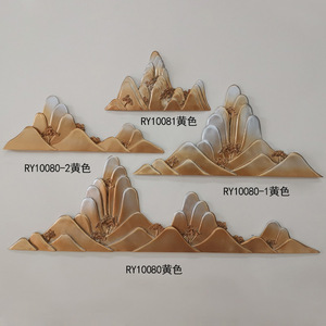 Décoration Murale en Résine Cerf Moine Arbre Doré en Relief pour Noël et la Maison - Product Image 3
