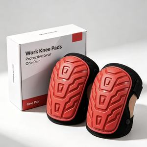 Genouillères de travail industrielles, protection antichoc à coque rigide pour la construction, la pose de revêtements de sol, le jardinage, les travaux d'atelier - Product Image 2