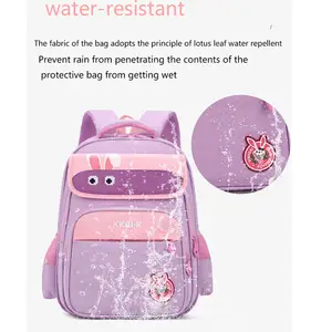 ZIRANYU Creative Backpack Primary School Students Boys And Girls Light And Fine Workmanship Schoolbag