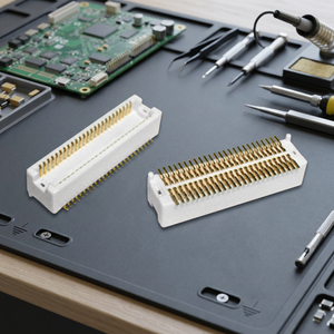 ขั้วต่อแบบ Board-to-Board รุ่น DF12-PxxP-xxx ขนาด 0.50 มม. แบบตัวผู้ 180 SMT 50 พิน ชนิดบาง ทำจากไนลอน 46 UL94V-0 50V สำหรับอุปกรณ์พกพา - Product Image 3